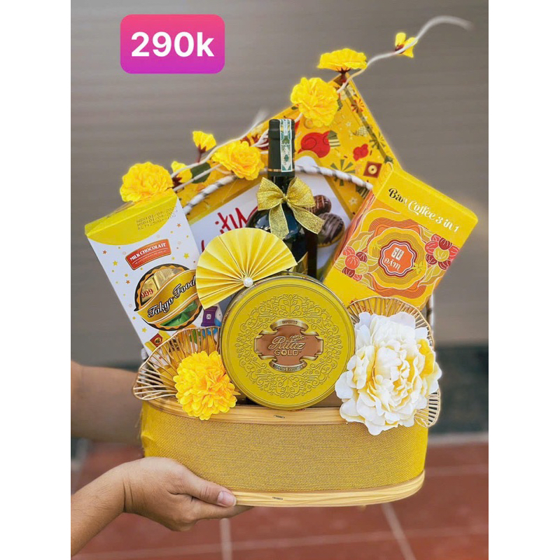 🎁🎁GIỎ QUÀ TẾT ĐẸP THÀNH PHẨM CHẤT LƯỢNG,CHẮC CHẮN VÀ CAM KẾT SẢN PHẨM NHƯ HÌNH ĐĂNG🎁