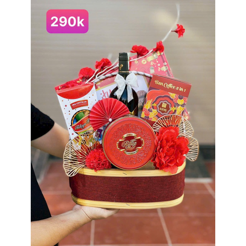 🎁🎁GIỎ QUÀ TẾT ĐẸP THÀNH PHẨM CHẤT LƯỢNG,CHẮC CHẮN VÀ CAM KẾT SẢN PHẨM NHƯ HÌNH ĐĂNG🎁