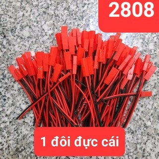 Jack cắm JST kết nối 2pin 1 cặp đực cái