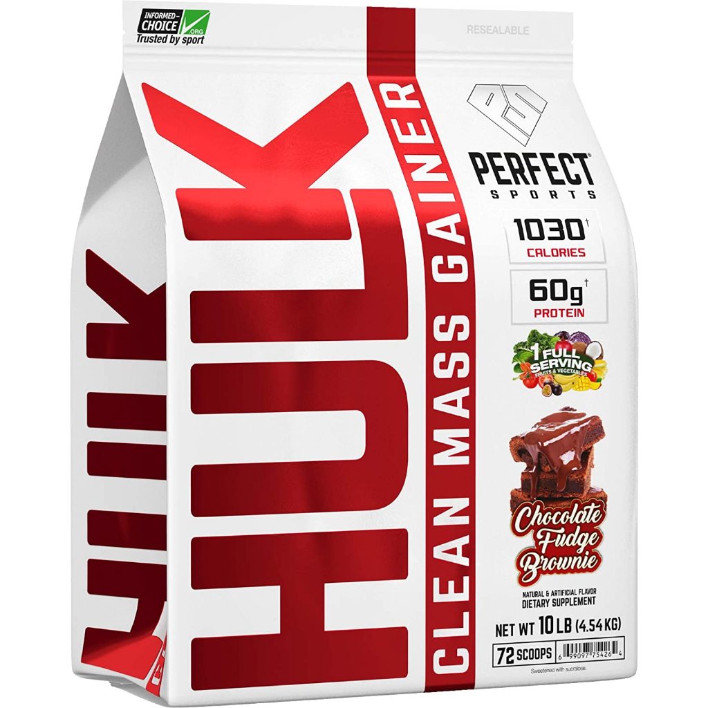 Hulk Mass Gainer 10lbs - Mass Hulk Clean Sữa Tăng Cân - Tăng Cơ Bổ Sung Vitamin Khoáng Chất