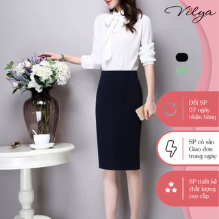 Chân váy ngắn công sở VILYA thiết kế cao cấp sang chảnh VJ23-003