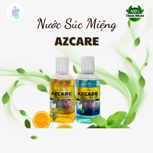 Nước súc miệng AZCARE( thơm miệng, sạch mảng bám, sạch khoang miệng) 220ml