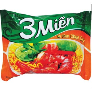 Thùng mì 3 miền tôm chua cay