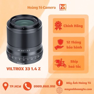 ỐNG KÍNH VILTROX AF 33mm F1.4 FOR NIKON Z CROP MỚI