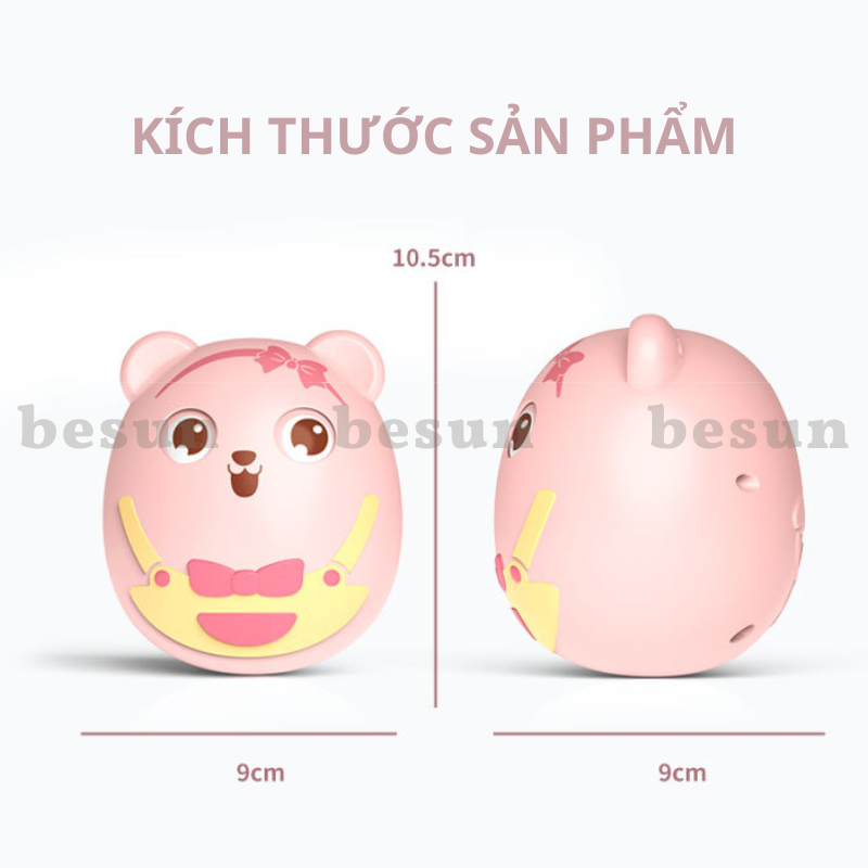 Lật đật to cho bé BESUN biết gật gù, có chuông kêu kích thích giác quan