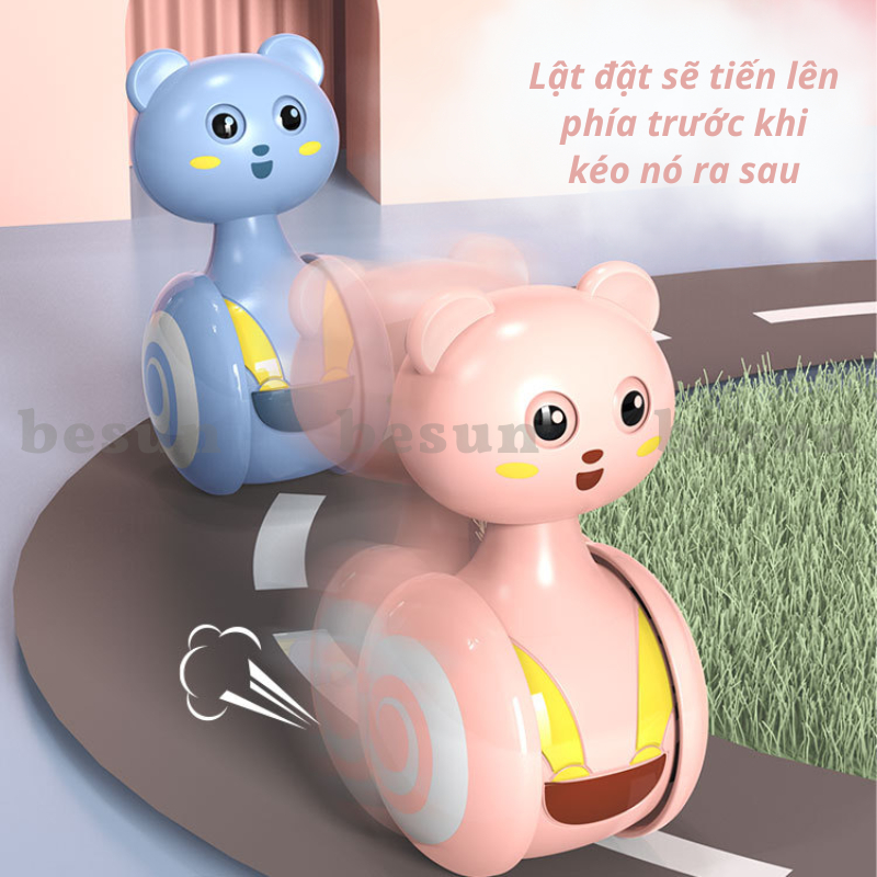 Lật đật to cho bé BESUN biết gật gù, có chuông kêu kích thích giác quan