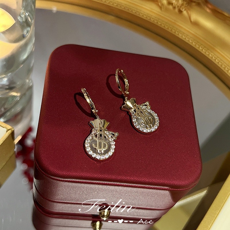 Bông tai Hình Túi Tiền 💰💰