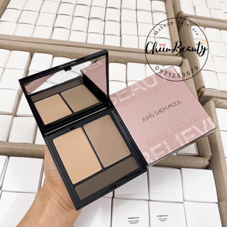 Bảng phấn tạo khối, tán mày jung saem mool palette chiin beauty