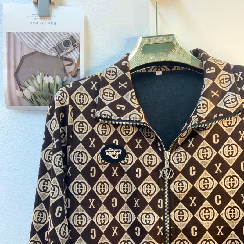 Áo khoác trung niên nữ, áo khoác mỏng cho mẹ cho bà thu đông tay dài chất umi cao cấp