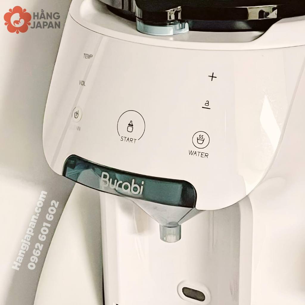 Máy pha sữa cho bé Burabi Plus/Smart - Bảo hành chính hãng 1 năm hỗ trợ kỹ thuật trọn đời