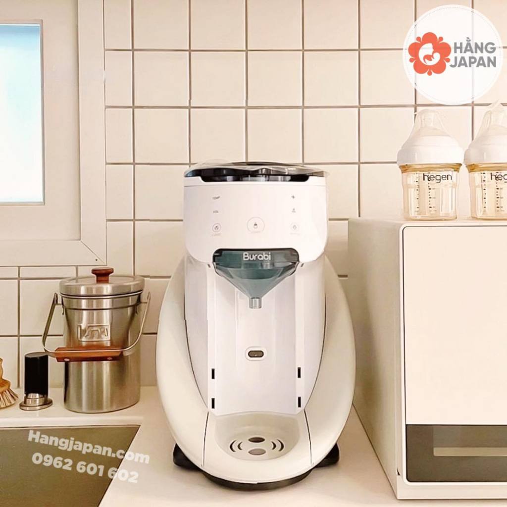 Máy pha sữa cho bé Burabi Plus/Smart - Bảo hành chính hãng 1 năm hỗ trợ kỹ thuật trọn đời