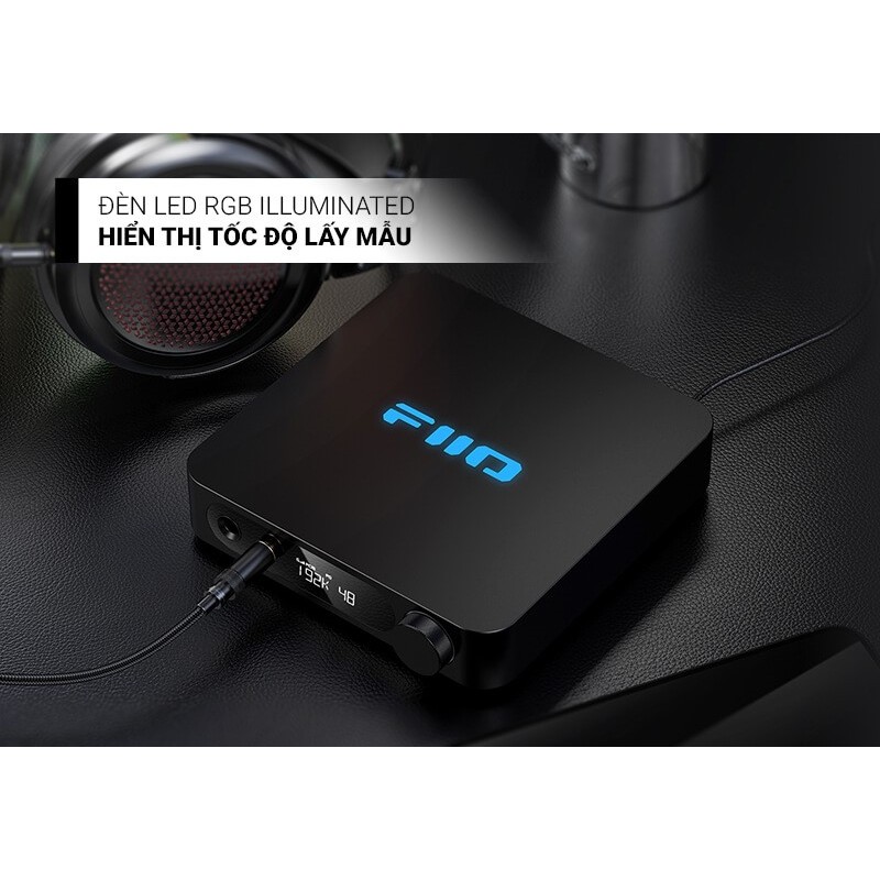 DeskTop DAC/AMP FiiO K11 Lossless Hifi Amplifier | Chip Dac CS43198 | Single-Chip GD32F303RET6 | công suất 1400mW