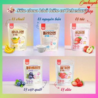  SỮA CHUA KHÔ HOA QUẢ SẤY LẠNH BEBEDANG HÀN QUỐC CHO BÉ TỪ 10M 