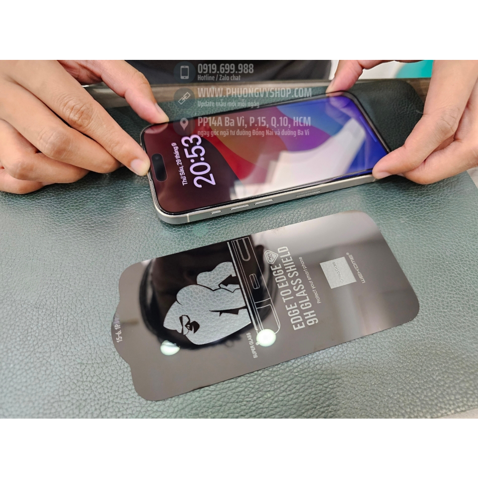 Dán cường lực KINGKONG iPhone 14 Pro Max, 13 Pro, iPhone 12 mini, iPhone 13 ProMax...