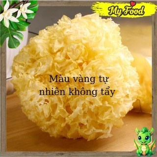 NẤM NGÂN NHĨ THƯỢNG HẠNG CAO CẤP LOẠI KHÔNG TẨY MÀU TỰ NHIÊN Không tẩy trắng