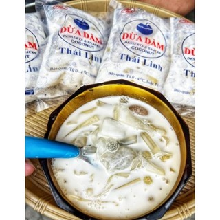 [RẺ NHÌ SHOPEE] Chè dừa dầm Hải Phòng Thái Linh vị truyền thống /cà phê / sầu riêng full topping giao hỏa tốc HCM