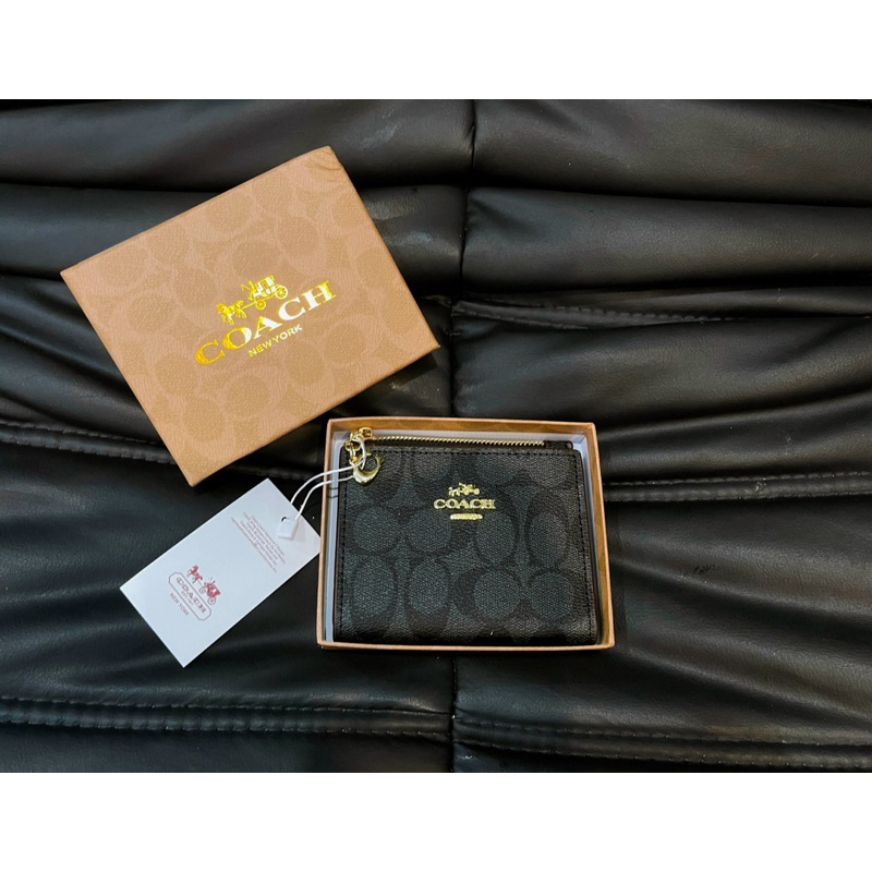 Ví Coach Small Snap Card Case