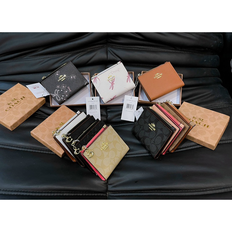 Ví Coach Small Snap Card Case