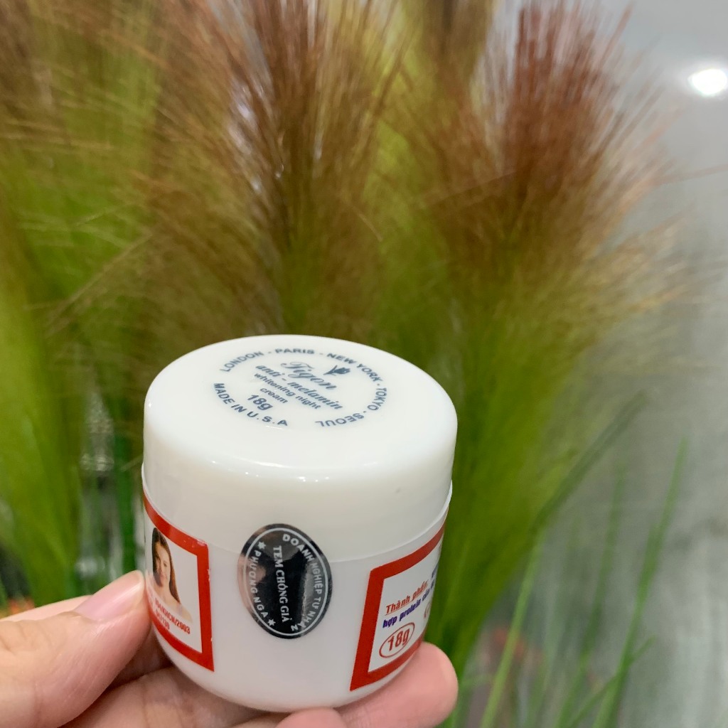 Kem Dưỡng Trắng Da Mặt Tigon 18g - CH121