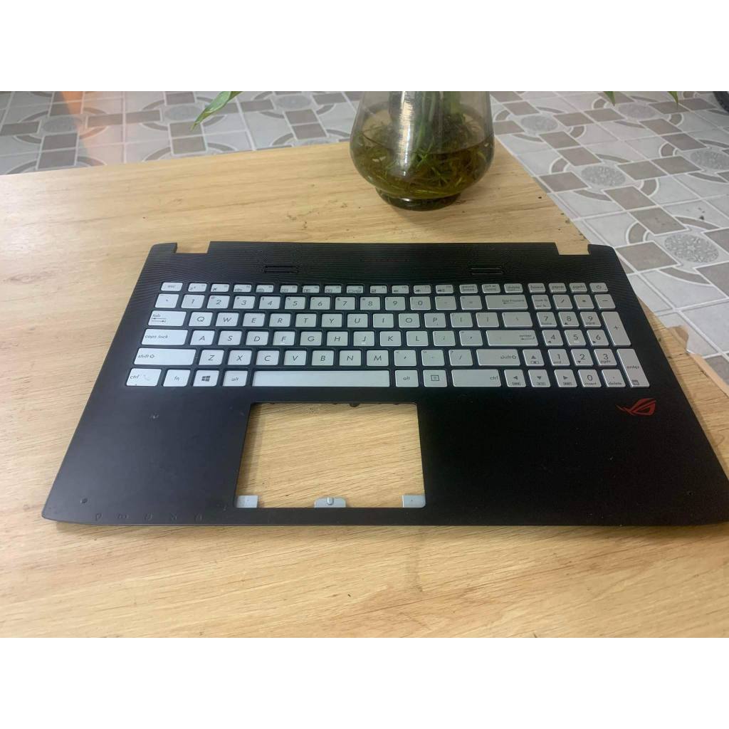 vỏ mặt c dành cho laptop asus gl552 ( vỏ tháo máy phím hoạt động ok, Có 1 mụn )