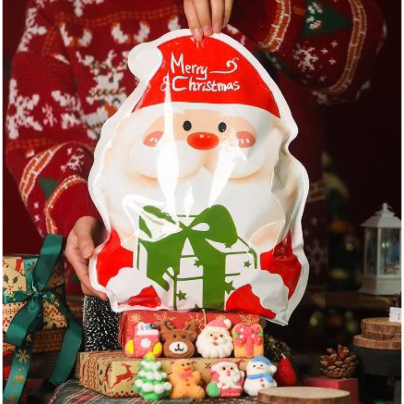 Hộp 24 cái kẹo mashmallow Giáng sinh