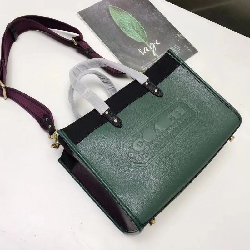 TÚI Coach Field Tote 30 WITH COACH BADGE