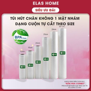 Cuộn túi hút chân không 1 mặt nhám dùng cho mọi máy hút chân không
