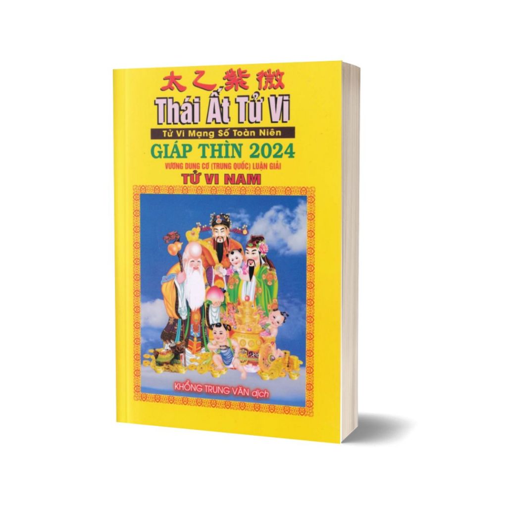 Sách - Combo Thái Ất Tử Vi - Tử Vi Mạng Số Toàn Niên Giáp Thìn 2024