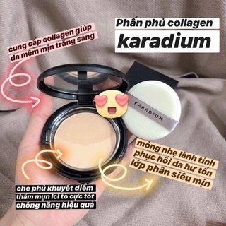 PHẤN PHỦ KIỀM DẦU KARADIUM COLLAGEN SMART SUN PACT MẪU MỚI