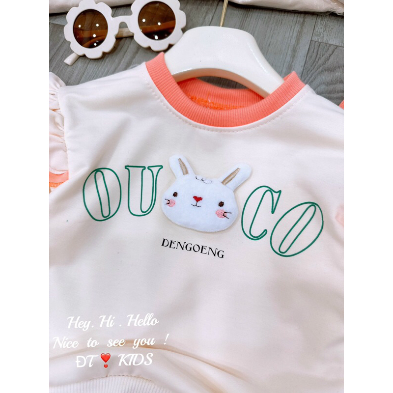 Set bộ thu đông dài tay cho bé gái