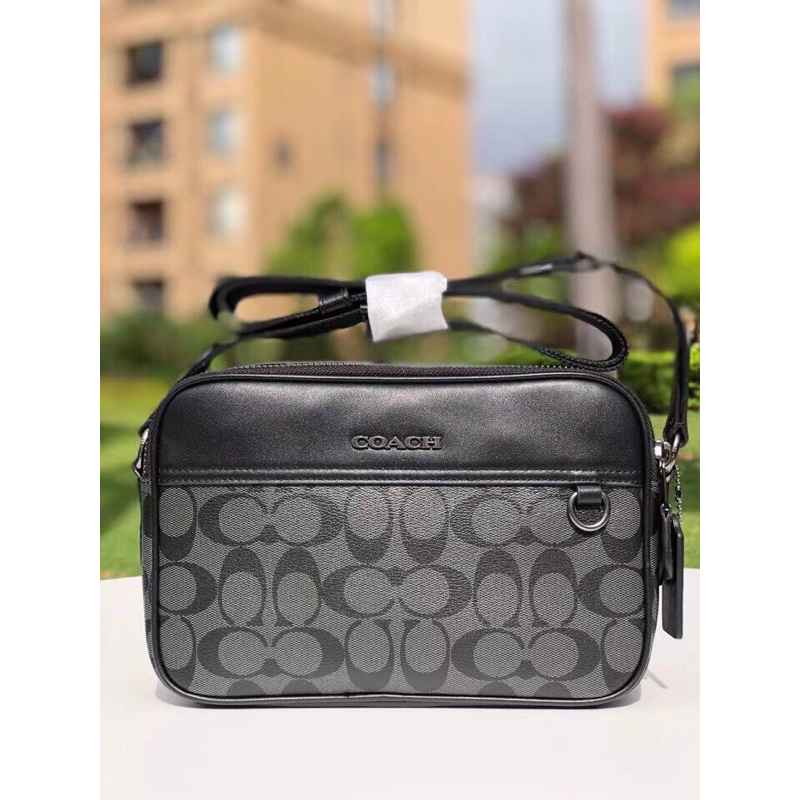 Túi nam đeo chéo Coach Graham Crossbody 2 ngăn xuất xịn