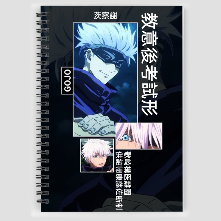 Sổ tay jujutsu kaisen YUJI ITADORI KENTO TOJI GETOOKKOTSU RYOMEN SUKUNA GOJO NOBARA SHIGURO MAU93