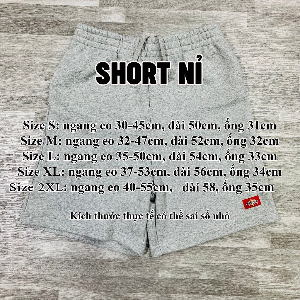 Short Dickies - Quần short nỉ Dickies