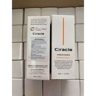 tinh chất Ciracle Hydre B5 Source dưỡng sáng da, chống lão hoá 30ml