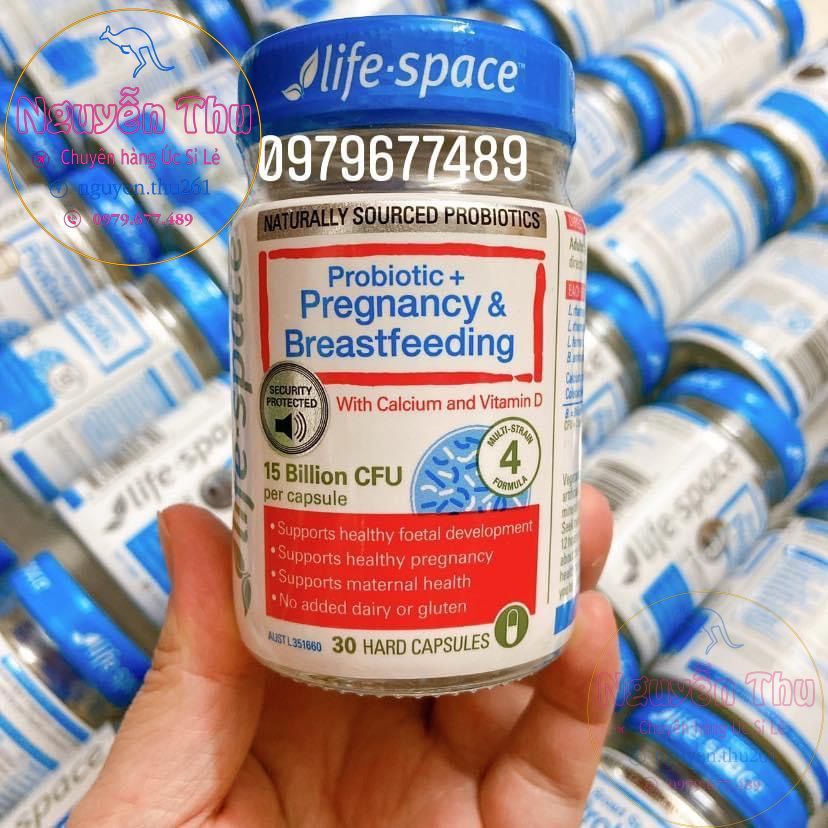 Men vi sinh cho bà bầu, mang thai và cho con bú life space probiotic for pregnancy, lifespace pregnancy breastfeeding