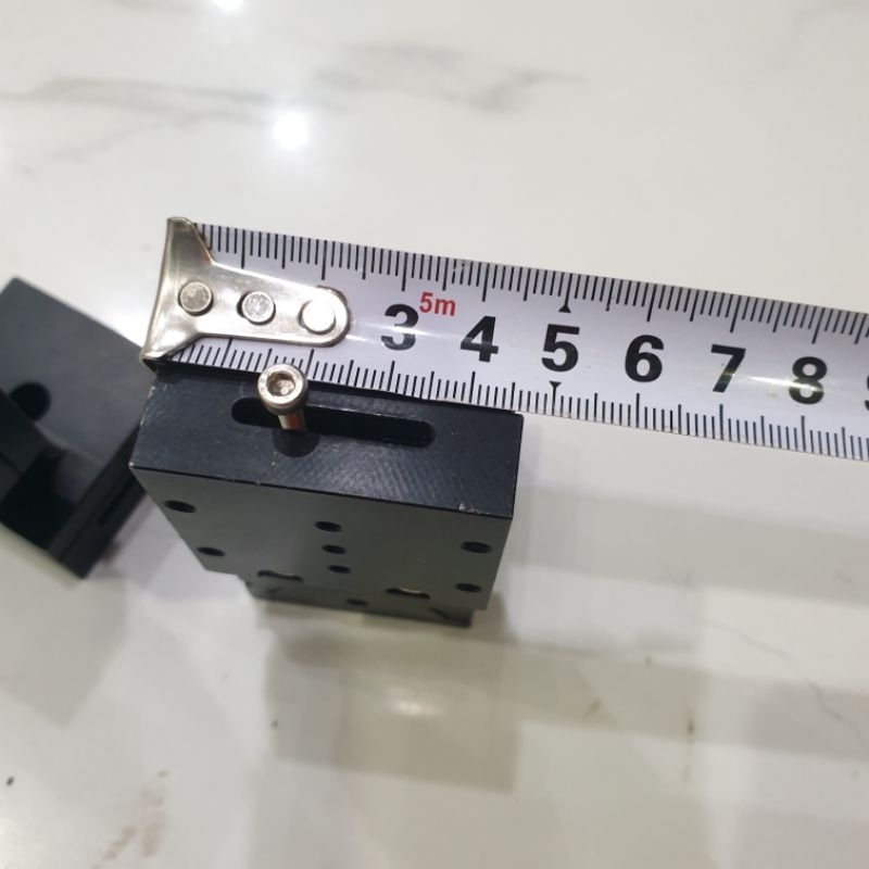 Cơ cấu trượt mang cá nhôm XZ YZ có ke vuông góc