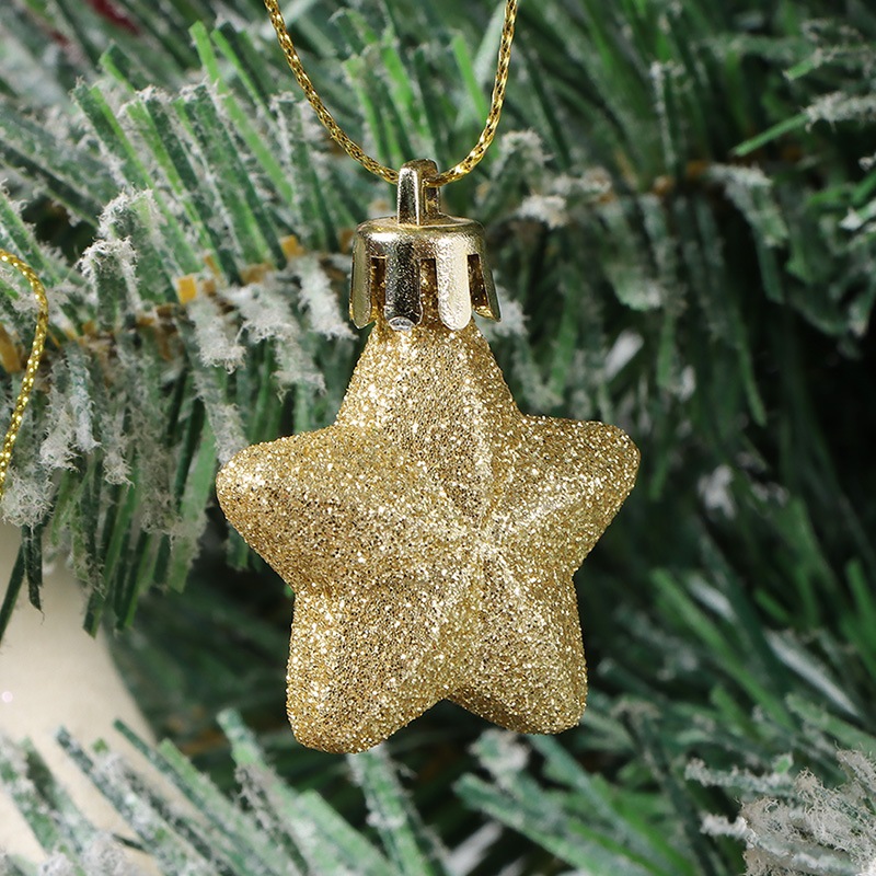 Set 6, 52 bóng, quả châu trang trí cây thông Noel, Giáng Sinh, tiệc cưới/ sinh nhật, Quả châu treo cây thông Noel