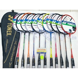 Vợt cầu lông yonex cao cấp siêu nhẹ (tặng túi quấn cán +đan lưới sẵn )