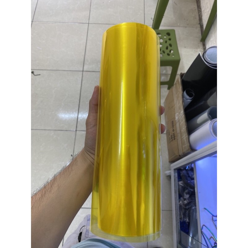 Film decal dán pha đèn màu ánh ngọc trai cho oto xe máy