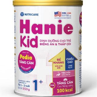 Sữa bột nutricare hanie kid 1+ 900g