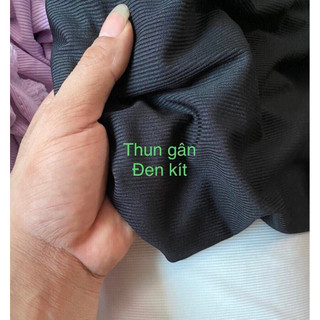 Vải thun tăm lạnh co giãn 4 chiều may áo, váy, đầm khổ 1.6m