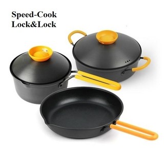 Bộ nồi chảo chống dính lock&lock - bộ nồi chảo chống dính locknlock