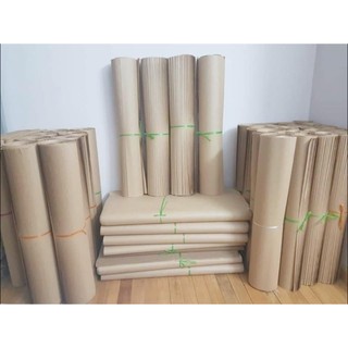 (Giảm Giá) 100 tờ giấy xi măng Nhật rập may và gói hàng giấy siêu đẹp
