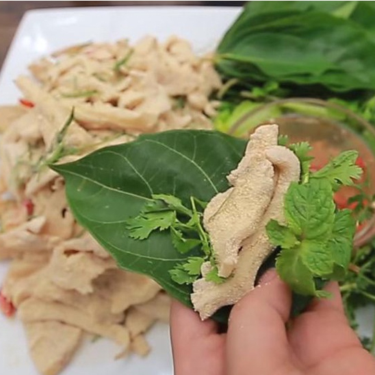 Bột thính gạo dùng làm nem, chạo, gỏi cá thơm ngon tự làm