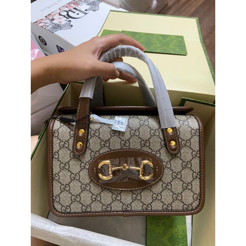 Túi xách nữ G.C hoa hậu sz m 23cm hàng chuẩn bản cao cấp khoá móc mỏ vịt 2bocx nam châm video ảnh thật MTA11/06