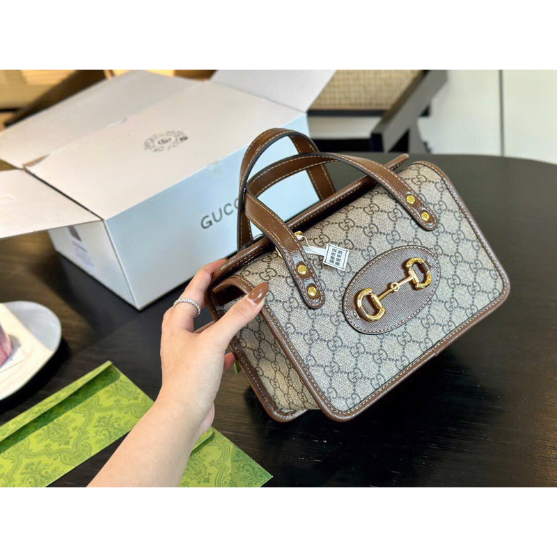 Túi xách nữ G.C hoa hậu sz m 23cm hàng chuẩn bản cao cấp khoá móc mỏ vịt 2bocx nam châm video ảnh thật MTA11/06