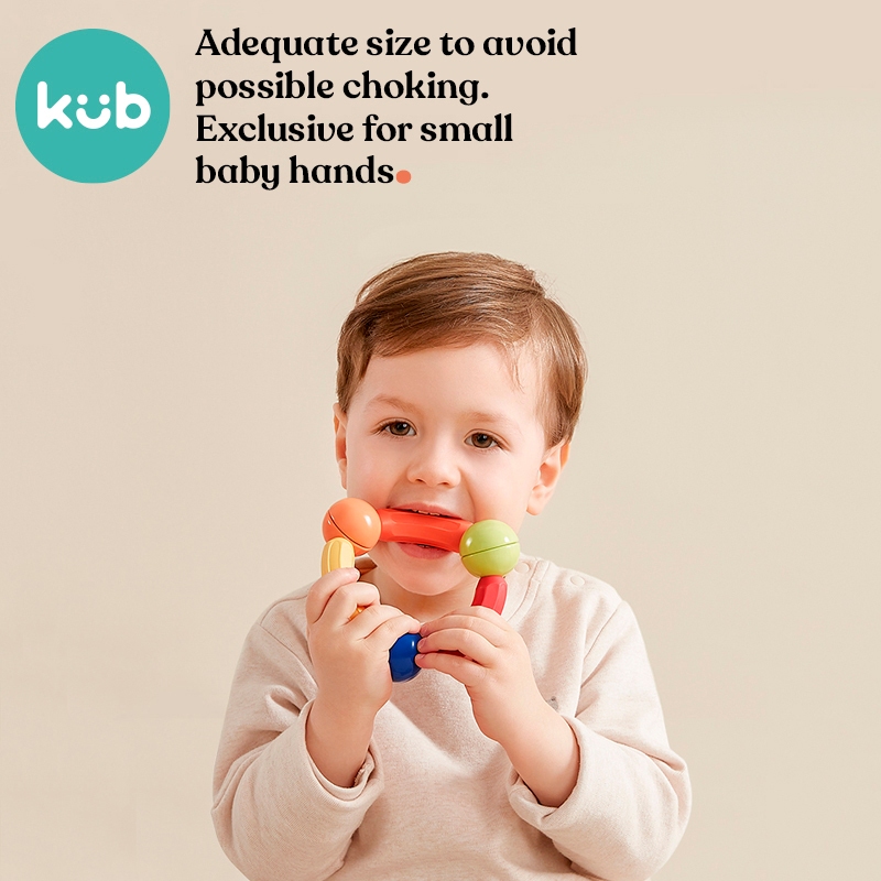 Bộ đồ chơi xây dựng bằng thanh và bóng từ tính Kub Creative Magnetic