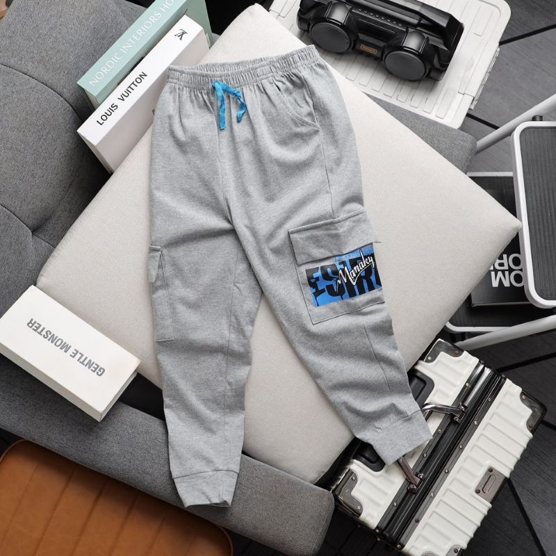 ⛔⛔Quần Thun Dài Cotton Bé Trai size 23-60kg