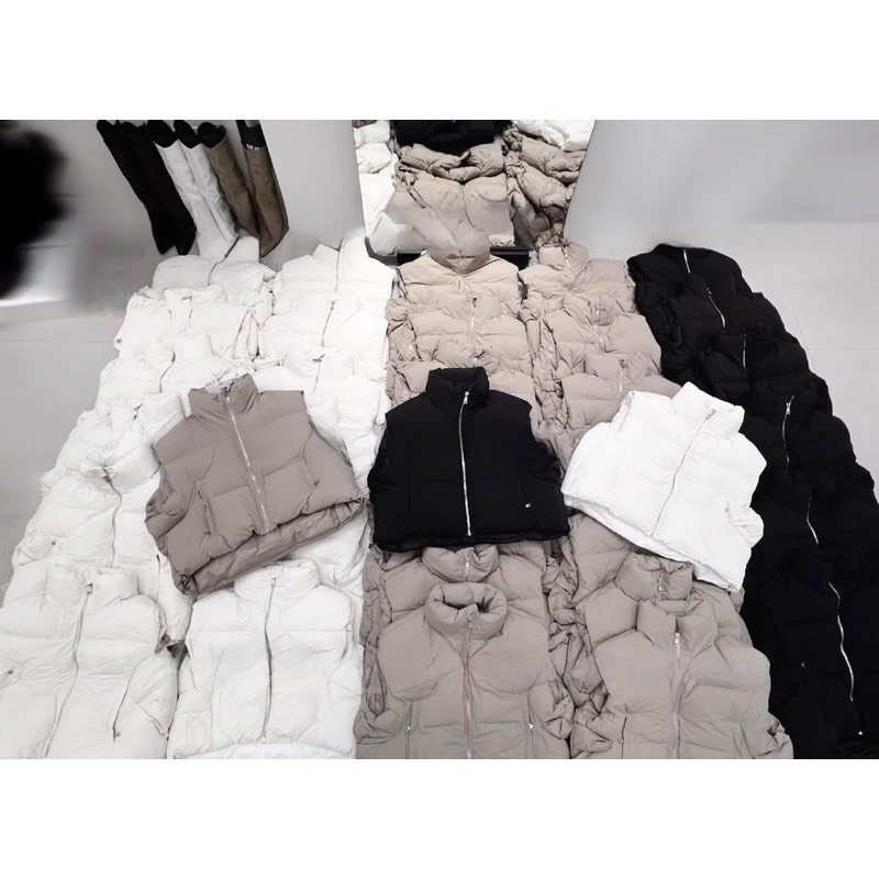 Áo Khoác Phao Gile Full Màu QC