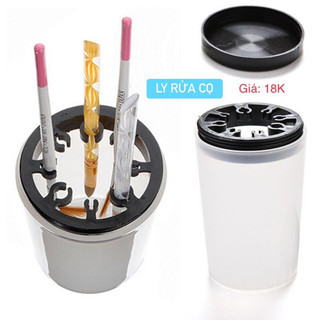 Cốc Sứ 2 Ngăn (đựng lưu h uỳnh hoặc rửa cọ)